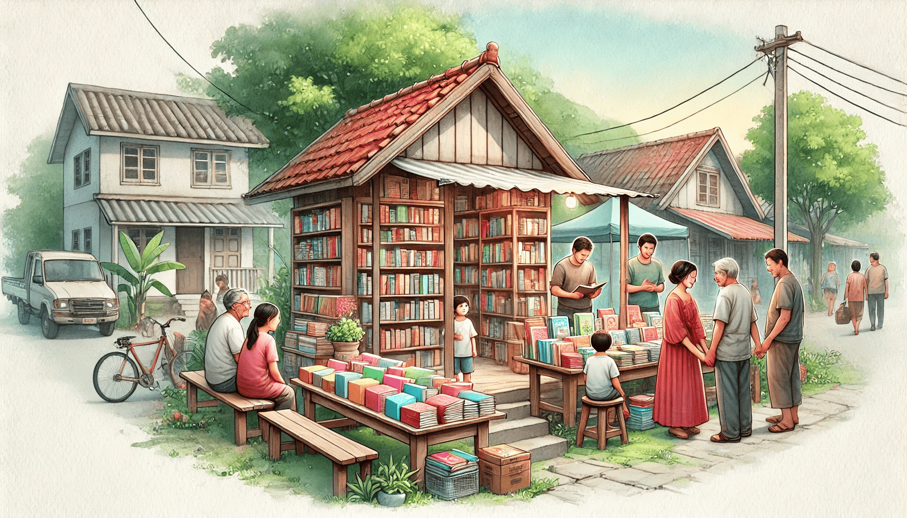 Книжная точка в селе